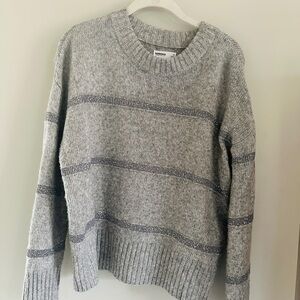 Sonoma Heather Gray Knit Sweater